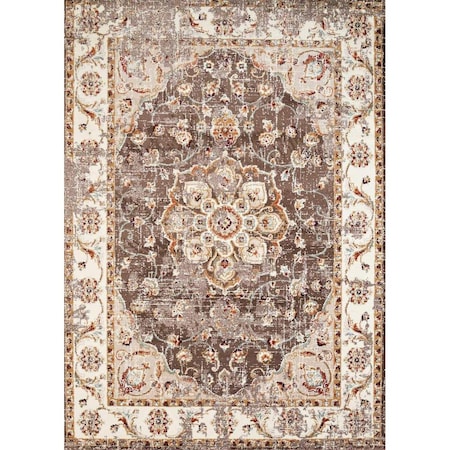 Rlm Distribution Bridges Ponte Vecchio Rug Taupe - 98in. x 132in. HO3089339